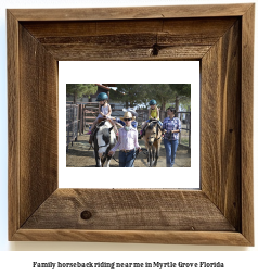 family horseback riding near me in Myrtle Grove, Florida